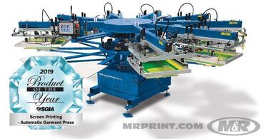 Другое оборудование для швейных цехов: Продаю Американский станок для шелкографии фирмы M&R . Модель