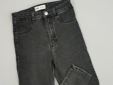 stradivarius wyprzedaż spodnie: Zara, Jeansy damskie, rozmiar XS