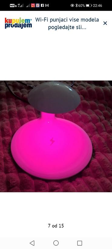 maxi igrica: Bežični Qi punjač sa ambijentalnim RGB osvetljenjem - Kompatibilan sa — 4