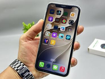 Мобильные телефоны и аксессуары: IPhone 11, Б/у, 64 ГБ, Белый, Защитное стекло, 72 % — 8