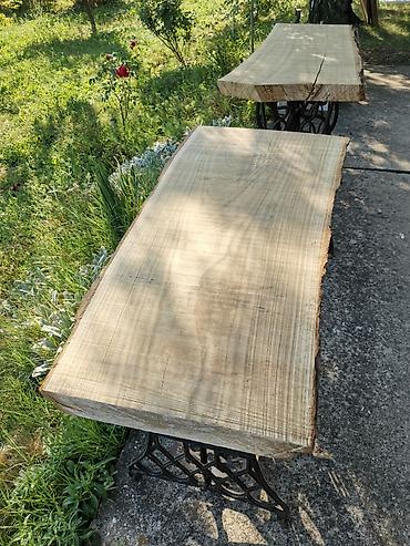 Stolovi: Retro sto 2 kom komad 160 e fiksno neobrađeni Vi ih sređujete po na lalafo.rs — 2 Stolovi: Retro sto 2 kom komad 160 e fiksno neobrađeni Vi ih sređujete po — 2