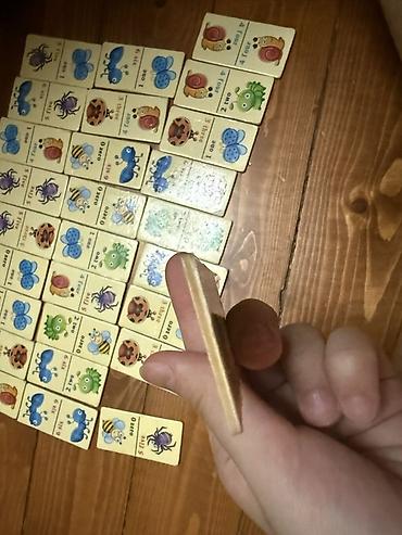 gozel kukla sekilleri: “Insects Dominoes” uşaq domino dəsti - Mövzu: həşəratlar – kəpənək — 3