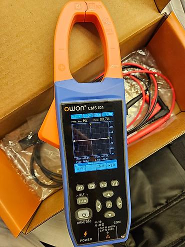 Avtoelektronika: CMS101, Osilloqraf + Pensampermetr, amperkleş, tester. Tam yenidir və — 1