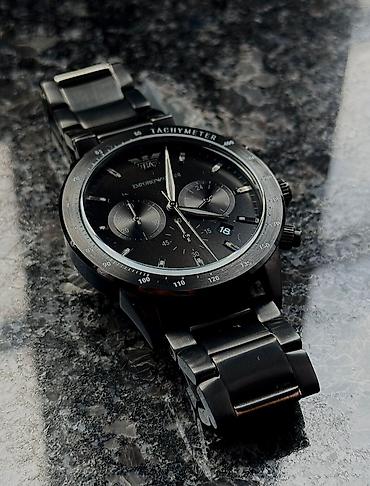 forerunner 965: Классические часы часы, Armani, Италия, Оригинал, Водонепроницаемые, Секундомер, Мужские, Б/у — 1