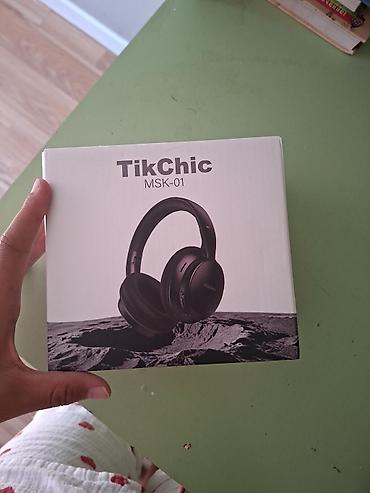 hoco eq34 plus: Накладные беспроводные наушники TikChic MSK-01 - Форм-фактор — 3