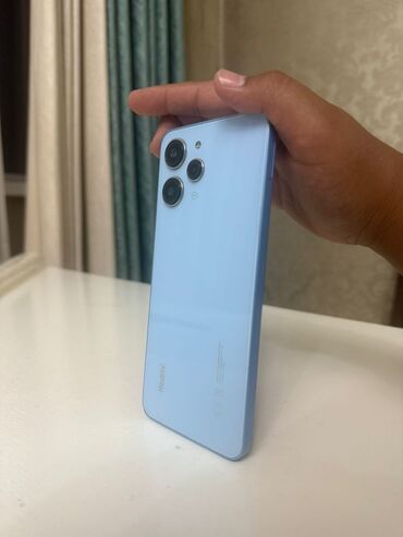 купить бу айфоны: Redmi, Redmi 12, Колдонулган, 256 ГБ, түсү - Көгүлтүр, 2 SIM