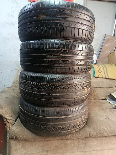 mersedes e211: Шины 215 / 50 / R 17, Лето, Б/у, Комплект, Легковые, Япония, Bridgestone — 1