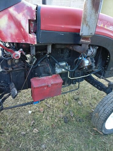 Мини-тракторы Lovol: Трактор юто 250 (красный) - Компактный колесный трактор с открытым — 9