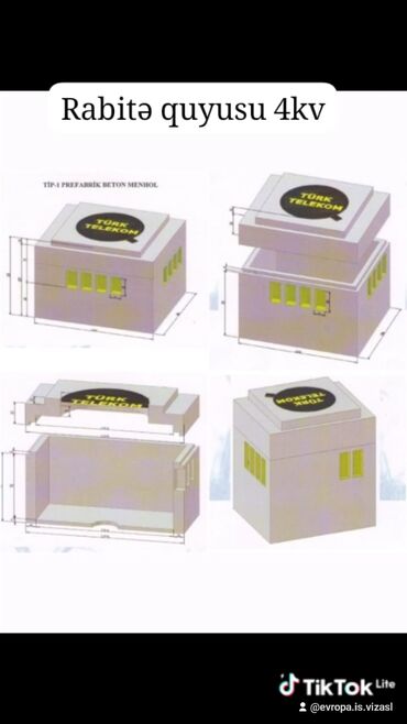 Beton quyuları: Dəmir-beton quyu və quyu elementləri Satışı - Kanalizasiya, su və qaz — 79