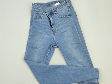 bluzki damskie błękitna: Jeans, H&M, M (EU 38), condition - Good