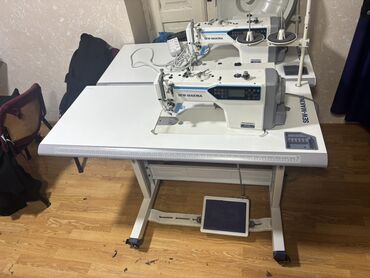 islenmis kondisoner: Düz tikiş makinaları əla vəziyyətdədirlər. 5 ədəddir. Hec bir