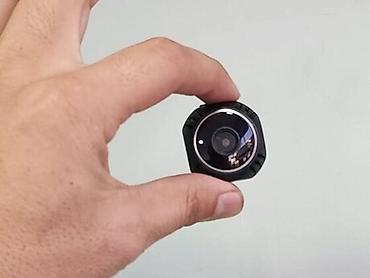 Mini Wi‑Fi Gözetləmə Kamerası - Ultra kiçik ölçü: barmaq ucu qədər