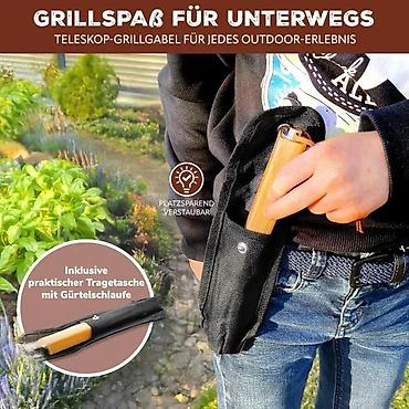 Sve za roštilj: Florabest teleskopska viljuška za roštilj - Prodluživa viljuška za — 16