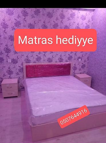 taxt dosəyi: İkinəfərlik, Bazasız, Pulsuz matras, Siyirməsiz, Azərbaycan, Mat laminat — 9