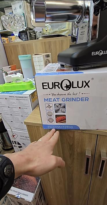 Ət çəkən maşınlar: Ət çəkən maşın Eurolux, Revers ilə, Yeni — 3