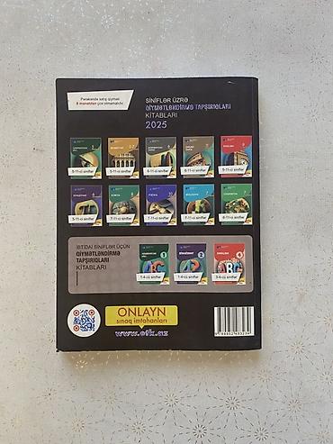 9 cu sinif ifsa: Məhsul: “English – 2025 Test Toplusu” (Dövlət İmtahan Mərkəzi), 9 — 2