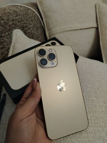 Apple iPhone: IPhone 13 Pro Max, 256 GB, Qızılı, Zəmanət, Barmaq izi, Simsiz şarj -da lalafo.az — 5 Apple iPhone: IPhone 13 Pro Max, 256 GB, Qızılı, Zəmanət, Barmaq izi, Simsiz şarj — 5