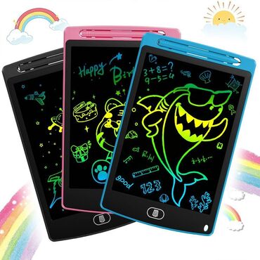 детские каши: Доска планшет детский электронный