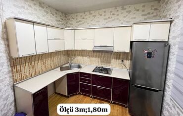 az islenmis quxna mebelleri: Metbex mebeli satilir 600 azn. Ölçü 3m;1,80m Ünvan:Binə q Az