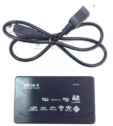 Digər ehtiyat hissələri: Çoxfunksiyalı KART OXUYUCU ADAPTERİ. SD, TF, CF kartları, eləcə də — 13