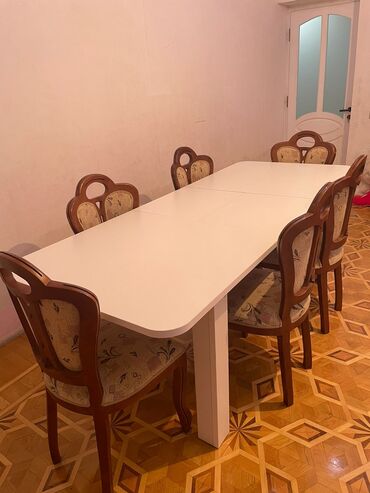 Гостиный стол, Новый, Раскладной, Прямоугольный стол