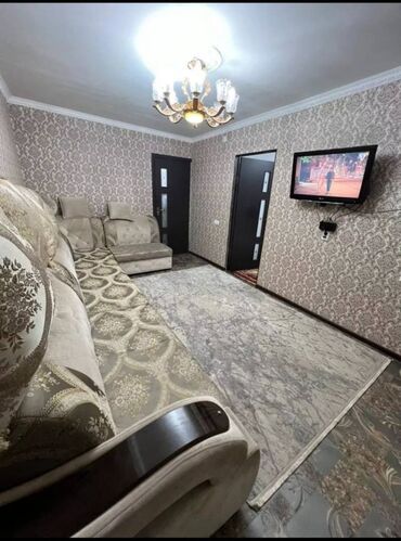 сдаю 2 комнатную квартиру аламедин 1: 2 комнаты, 50 м², Общежитие и гостиничного типа, 1 этаж