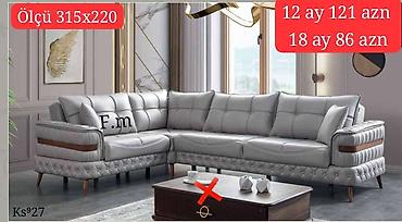 Divanlar: Künc divan, Yeni, Ünvana pulsuz çatdırılma — 3