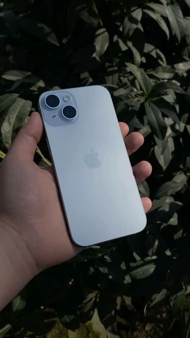 камера видеонаблюдения с передачей на телефон: IPhone 15, Колдонулган, 256 ГБ, Көгүлтүр, Каптама, 100 %