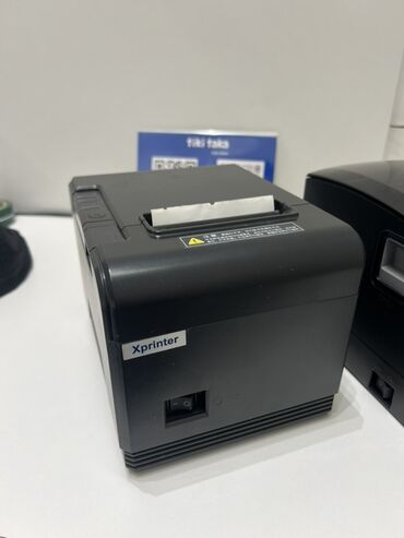 блок питания для xprintera: Чековый термопринтер черного цвета, модель Xprinter. Устройство