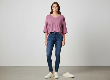 bluzki z modalu: Tchibo, Women's blouse, size L