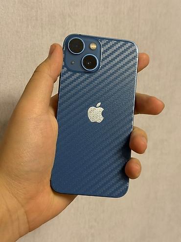 Apple iPhone: IPhone 13 mini, Б/у, 128 ГБ, Синий, 75 % — 1