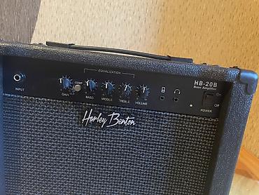 ses guclendirici satilir: Bass gitara amfi ( amplifier, kalonka ) Harley Benton HB-20B — 3