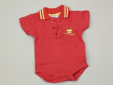 czerwone body niemowlęce: Body, 5.10.15, 3-6 m, 
stan - Dobry