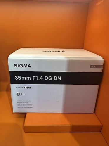 Техника и электроника: SIGMA 35mm F1.4 DG DN (Art seriyası) obyektiv - Fokus məsafəsi: 35 mm — 1