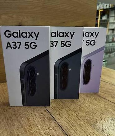 Samsung Galaxy A37, Новый, 256 ГБ, цвет - Зеленый