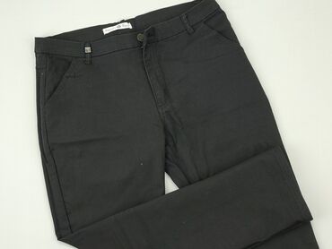 materiałowe spodnie z wysokim stanem lata 80: Material trousers, S (EU 36), condition - Very good