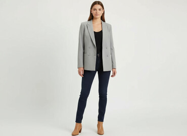 marynarki damskie do jeansów: Women's blazer, size S