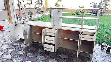 Ремонт и строительство: Продается кухонный комплект мебели 150x52(60)x81 Длинная тумба — 3