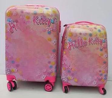 Putni koferi i torbe: Hello Kitty set kofera – 2 kom - Dizajn: Roze, sa Hello Kitty motivom — 13