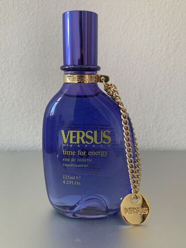 Toy paltarları və aksesuarları: Məhsul: Ətirlər seçimi - Versus Versace “Time for Energy” Eau de