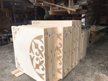 Национальные кыргызские столы: Национальный кыргызский стол, Складной, Дерево — 12