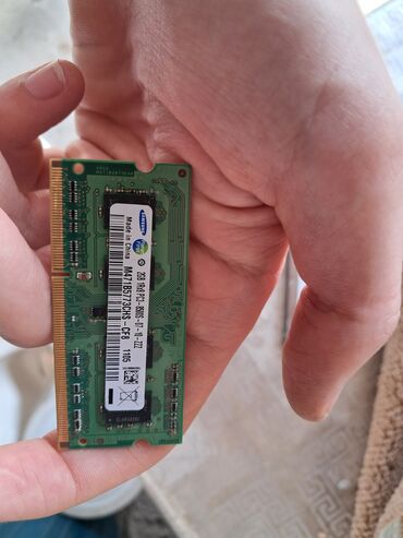 komputer keys: Operativ yaddaş (RAM) Samsung, 2 GB, 1333 Mhz, DDR3, Noutbuk üçün, İşlənmiş