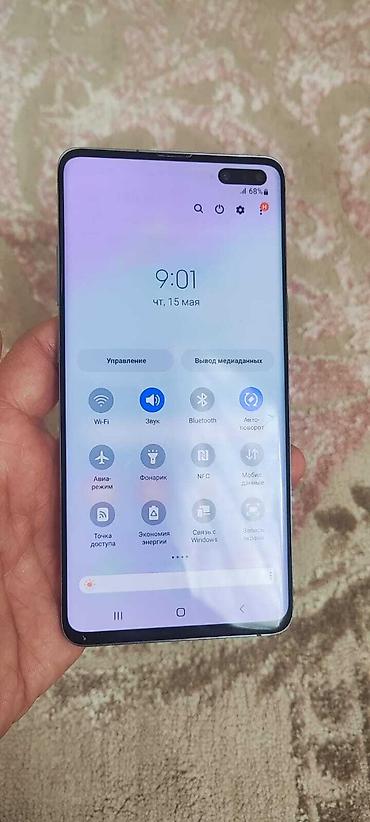 s10 barter: Samsung Galaxy S10 5G, 256 GB, rəng - Qara, Barmaq izi — 5