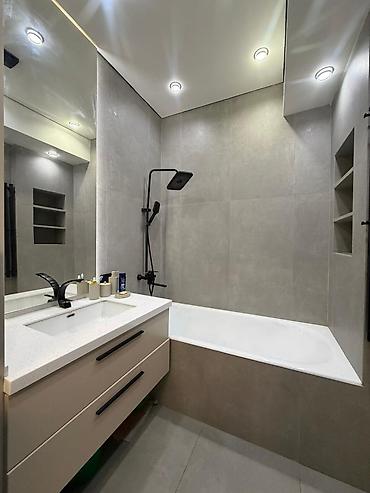 средний джал: 3 комнаты, 100 м², Средний Джал Элитка, 2 этаж, Евроремонт — 3