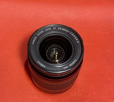 фотоаппарат кенон: Зум-объектив Canon EF 28-80mm 1:3.5-5.6 II предназначен для фотокамер