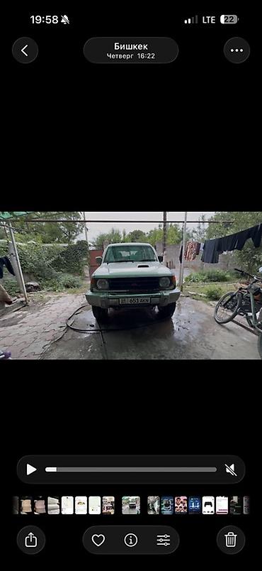 трёхдверный: Mitsubishi Pajero: 1994 г., 2.8 л, Механика, Дизель, Внедорожник — 3