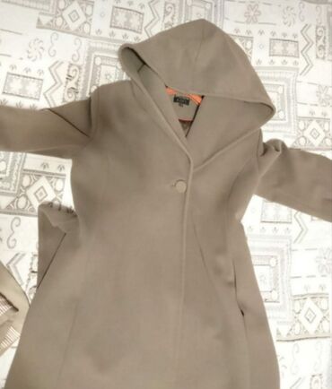 garmoniya palto turkiye: Пальто L (EU 40), цвет - Серый