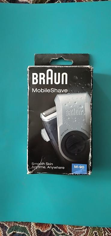 Gözəllik və sağlamlıq: BRAUN MobileShave M-90 – portativ elektrik ülgüc Xüsusiyyətlər: - — 1