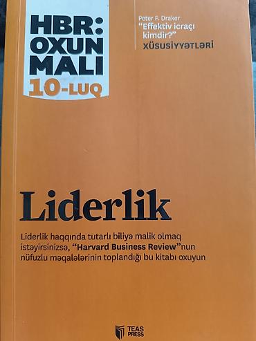 Bədii ədəbiyyat: Harvard Business Review – “Liderlik” kitabı satılır 📚 Harvard Business — 1