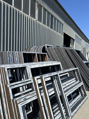 zor şəkillər: Alüminium/plastik profilli pəncərə və qapı çərçivələri - Müxtəlif